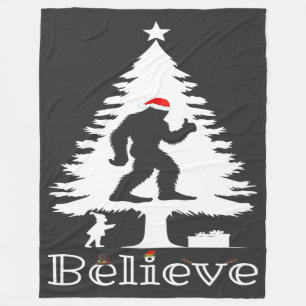 Glaube Bigfoot Kryptozoologie Weihnachtsbaum Fleecedecke