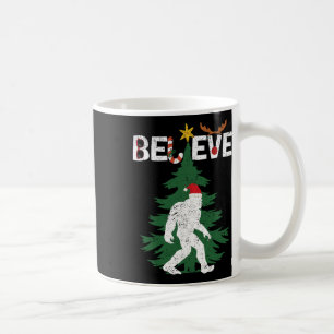 Glaube Bigfoot Sasquatch Yeti Weihnachtsmannmütze  Kaffeetasse
