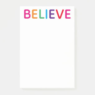 Glaube Bright Post-it Klebezettel
