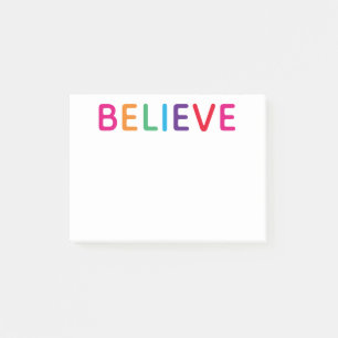 Glaube Bright Post-it Klebezettel