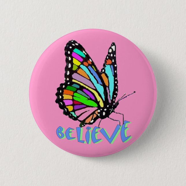 Glaube Button (Vorderseite)