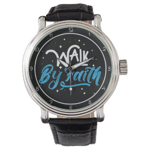 Glaube Design Armbanduhr