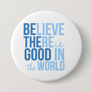 Glaube, es gibt einen guten Inspirationsknopf Button