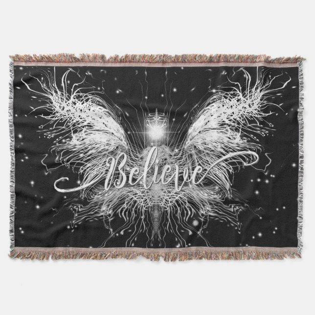 Glaube Fairy Starlight Fantasy Black Decke (Vorderseite)