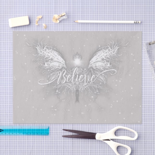 Glaube Fairy Starlight Fantasy Seidenpapier (Handwerk)