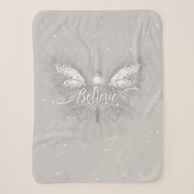 Glaube Fairy Starlight Fantasy Sherpadecke (Vorderseite)