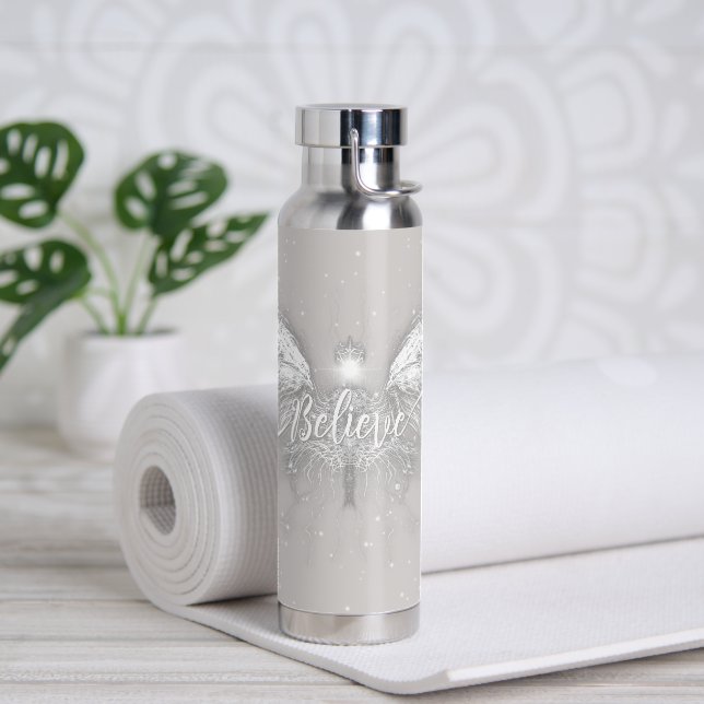 Glaube Fairy Starlight Fantasy Trinkflasche (Yoga)