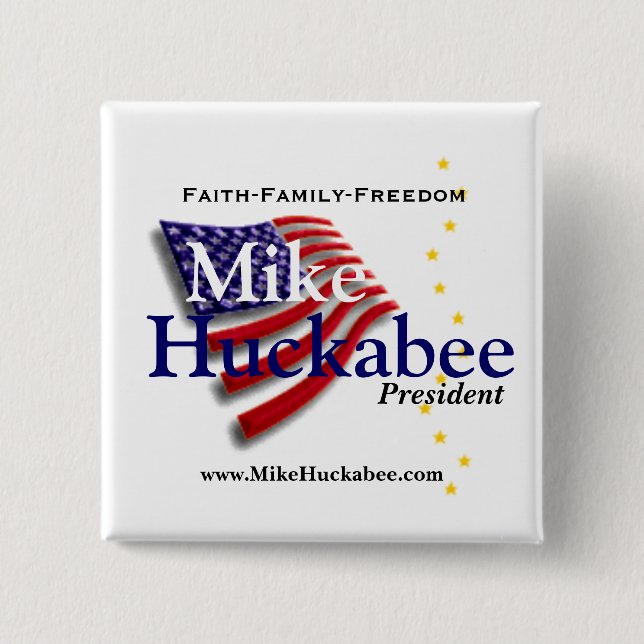 Glaube-Familie-Freiheit Button (Vorderseite)