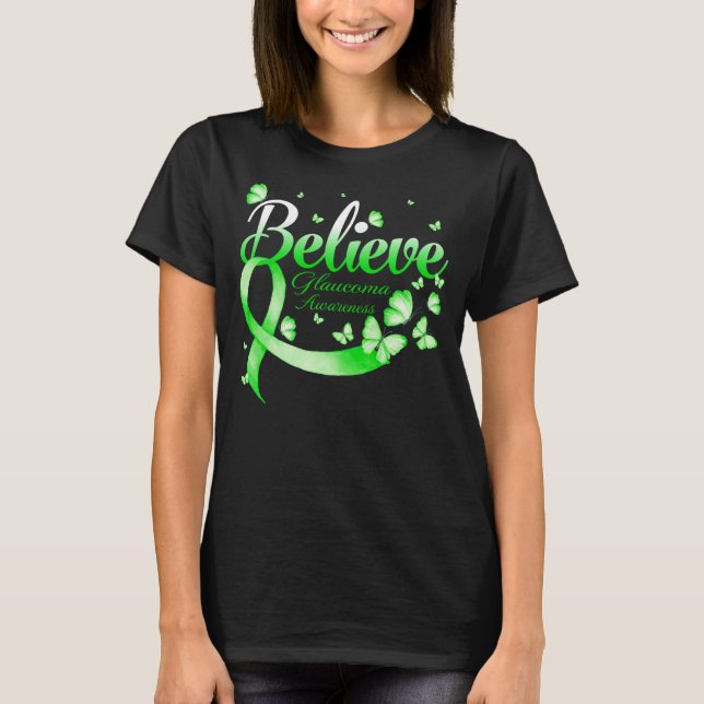 Glaube GLAUCOMA Butterfly T-Shirt (Vorderseite)