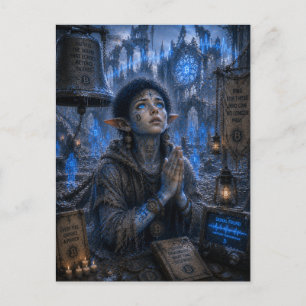 Glaube / Glockengeläut / Gefrorene Kathedrale Postkarte