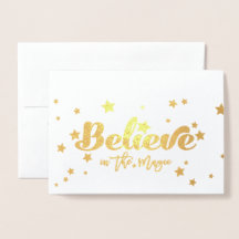 Glaube Gold Foil Weihnachtsfeiertag Foto