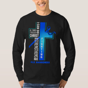 Glaube Gott Jesus Christus ALS Krieger ALS Kämpfer T-Shirt