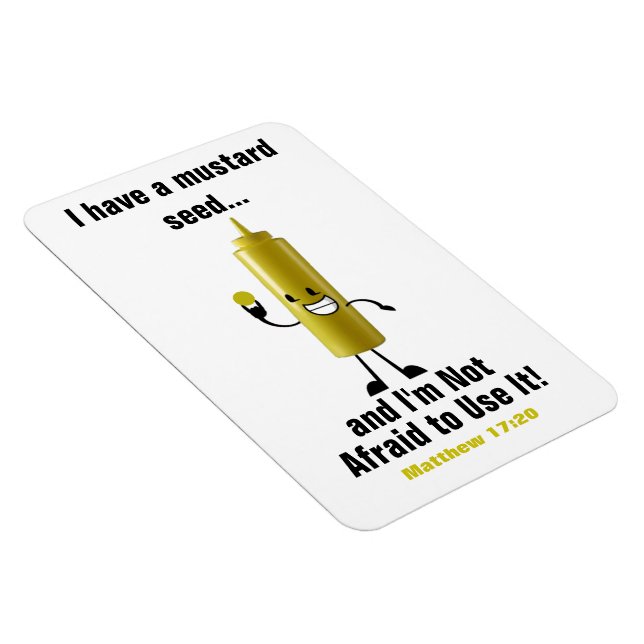 Glaube - Größe 4" x 6" Magnet (Rechte Seite)