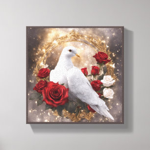 Glaube/ Hochzeit Leinwanddruck