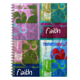 Glaube, Hoffnung, Friends Journal Notizblock