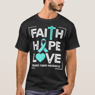 Glaube Hoffnung Liebe Desmoid-Tumor-Bewusstsein T-Shirt
