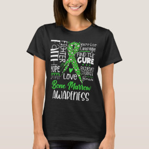 Glaube Hoffnung Liebe Knochenmark Bewusstsein T-Shirt