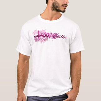 Glaube, Hoffnung, Liebe - Lila T-Shirt