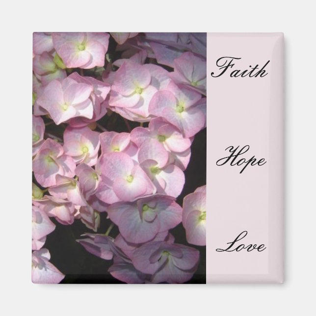 Glaube, Hoffnung, Liebe-Magnet Magnet (Vorne)