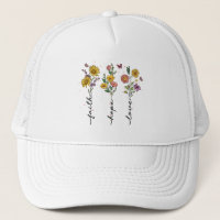 Glaube, Hoffnung, Liebe - Vibrierendes florales In