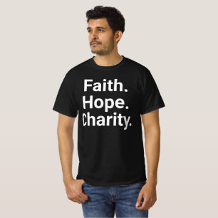 Glaube Hoffnung Nächstenliebe – Christlicher Minim T-Shirt