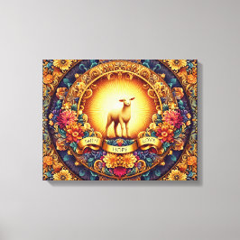 Glaube, Hoffnung und Liebe" Canvas Print Leinwanddruck