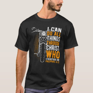 Glaube ich kann alles durch das Handgelenk christl T-Shirt