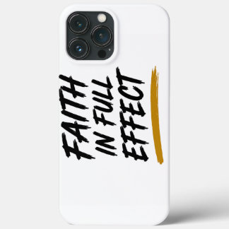 GLAUBE IN VOLLER WIRKUNG — Inspiratives Notizbuch Case-Mate iPhone Hülle