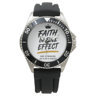 GLAUBE IN VOLLER WIRKUNG — Premium Inspirierend Armbanduhr