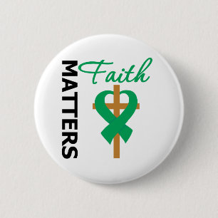 Glaube ist Leber-Krebs von Bedeutung Button