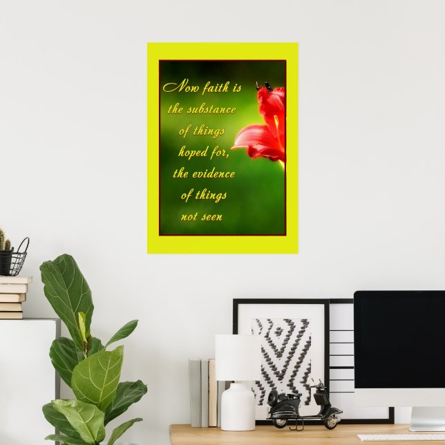 Glaube ist   poster (Heimbüro)
