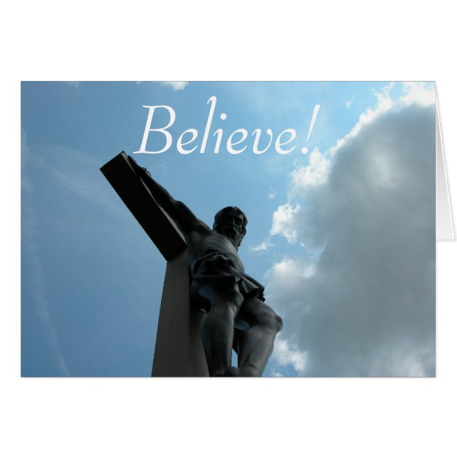 Glaube! Jesus am Kreuz (Vorderseite (Horizontal))