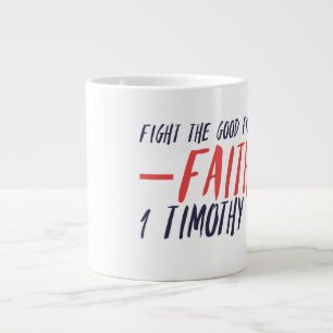 Glaube - Jumbo-Tasse