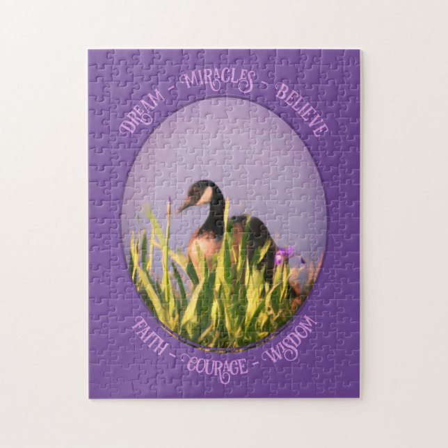 Glaube Kanada Gänse Ire Natur Inspiration (Vertikal)