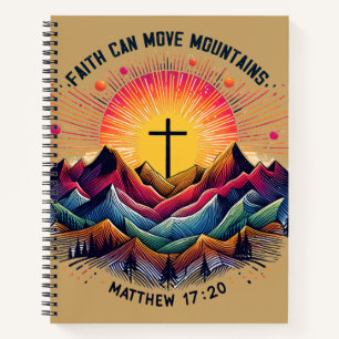 Glaube kann Berge versetzen Matthäus 17:20 Chris Notizbuch