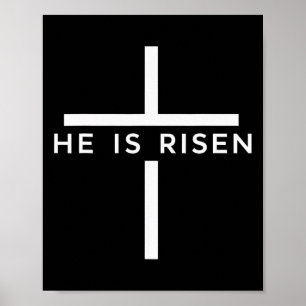 Glaube Kreuz Jesus Auferstehung Christen Poster