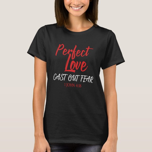 Glaube Liebe Gott Gott Hoffnung Jesus Religion Chr T-Shirt (Vorderseite)