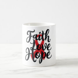 Glaube, Liebe, Hoffnung Kaffeetasse