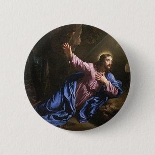 Glaube Liebe Kreuz Gebet Christentum Frieden Schic Button