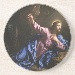 Glaube Liebe Kreuz Gebet Christentum Frieden Schic Getränkeuntersetzer