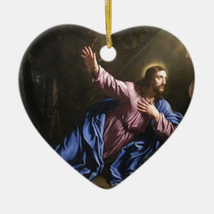Glaube Liebe Kreuz Gebet Christentum Frieden Schic Keramik Ornament