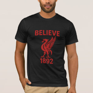 Glaube Liverpool Bella+Leinwand Jersey Short Sleev T-Shirt