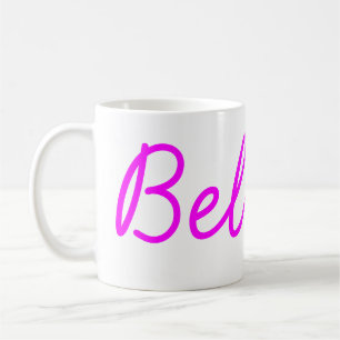 Glaube Magenta Schrift Tasse