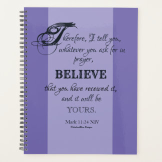 Glaube - Markus 11:24, 21,59 cm x 27,94 cm Planer