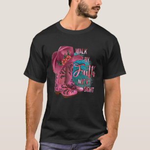 Glaube nicht dem Anblick sondern dem Glauben Kuhgi T-Shirt