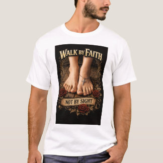 Glaube nicht dem Augenschein nach, sondern dem Gla T-Shirt