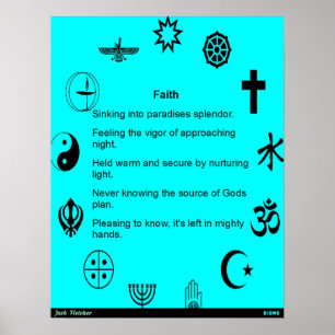Glaube Poster