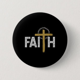 Glaube Religiöse Bibel Jesus Katholisch Christlich Button