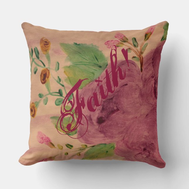 Glaube - Segen Pillow Kissen (Vorderseite)