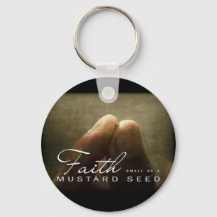 Glaube so klein wie ein Senfkorn Schlüsselanhänger